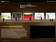 Tablet Screenshot of distortstudios.com